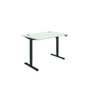 DS4952 | Polaris Single Motor Sit Stand Desk 1200X800 White/Black