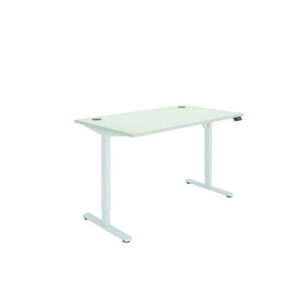 DS4961 | Polaris Single Motor Sit Stand Desk 1400X800 White/White