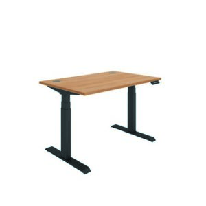 DS4962 | Polaris Dual Motor Sit Stand Desk 1200X800 Beech/Black