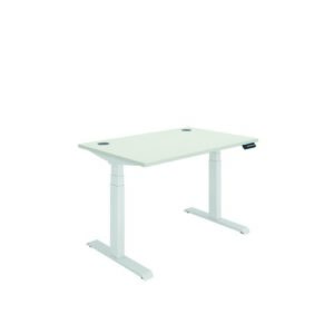 DS4973 | Polaris Dual Motor Sit Stand Desk 1200X800 White/White