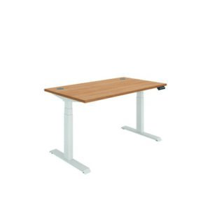 DS4976 | Polaris Dual Motor Sit Stand Desk 1400X800 Beech/White
