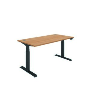 DS4984 | Polaris Dual Motor Sit Stand Desk 1600X800 Beech/Black