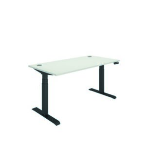 DS4993 | Polaris Dual Motor Sit Stand Desk 1600X800 White/Black