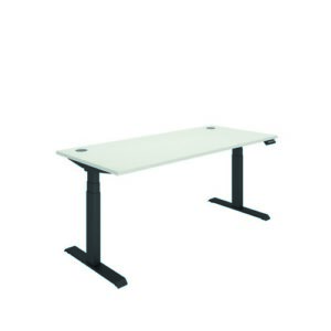 DS5058 | Polaris Dual Motor Sit Stand Desk 1800X800 White/Black
