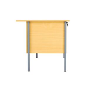 DS5508 | Ff Serrion 1500Mm 4 Leg Desk 3D Ped Oak
