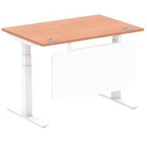 DS5816 | Air Modesty 1200 x 800mm Height Adj Desk