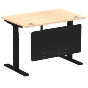 DS5823 | Air Modesty 1200 x 800mm Height Adj Desk
