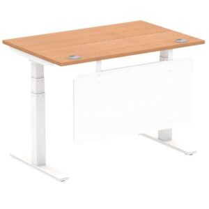 DS5828 | Air Modesty 1200 x 800mm Height Adj Desk