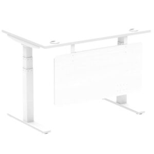 DS5834 | Air Modesty 1200 x 800mm Height Adj Desk