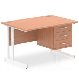 DS6079 | Impulse 1200 x 800mm Straight Off Desk