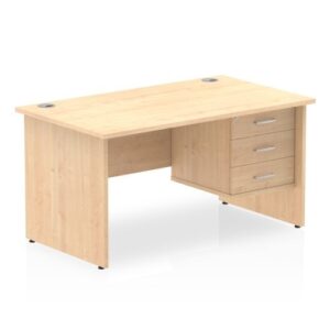 DS6178 | Impulse 1400 Rect Panel End Leg Desk