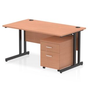 DS6218 | Impulse 1400 x 800mm Straight Off Desk