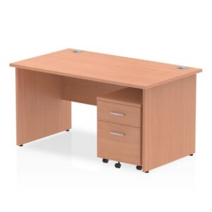 DS6223 | Impulse 1400 x 800mm Straight Off Desk