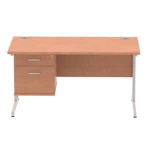 DS6226 | Impulse 1400 x 800mm Straight Off Desk