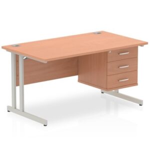DS6227 | Impulse 1400 x 800mm Straight Off Desk