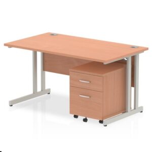 DS6228 | Impulse 1400 x 800mm Straight Off Desk