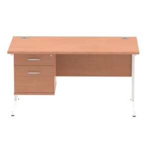 DS6231 | Impulse 1400 x 800mm Straight Off Desk