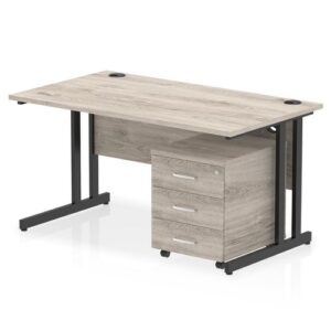 DS6240 | Impulse 1400 x 800mm Straight Off Desk
