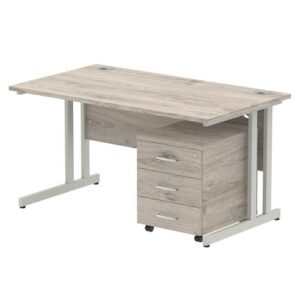 DS6250 | Impulse 1400 x 800mm Straight Off Desk