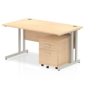 DS6266 | Impulse 1400 x 800mm Straight Off Desk