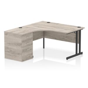 DS6339 | Impulse 1400mm Left Crescent Office Desk