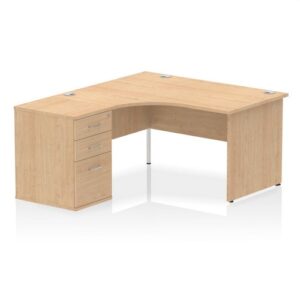DS6350 | Impulse 1400mm Left Crescent Office Desk