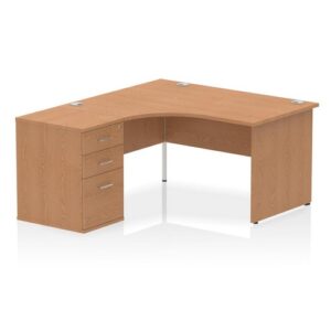 DS6359 | Impulse 1400mm Left Crescent Office Desk