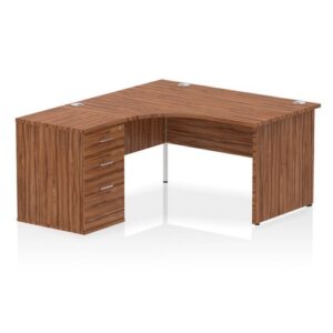 DS6368 | Impulse 1400mm Left Crescent Office Desk