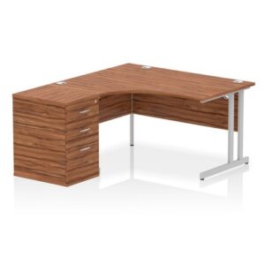 DS6370 | Impulse 1400mm Left Crescent Office Desk