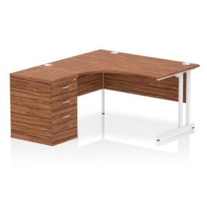 DS6372 | Impulse 1400mm Left Crescent Office Desk