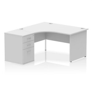 DS6377 | Impulse 1400mm Left Crescent Office Desk