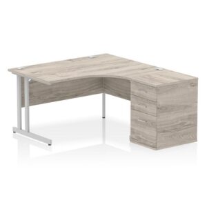 DS6396 | Impulse 1400mm Right Crescent Off Desk