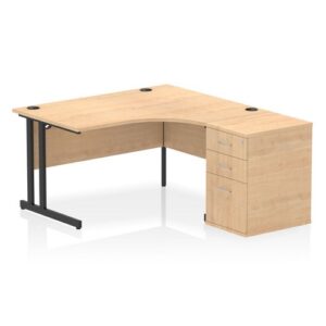 DS6401 | Impulse 1400mm Right Crescent Off Desk