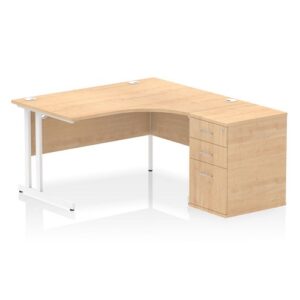 DS6407 | Impulse 1400mm Right Crescent Off Desk