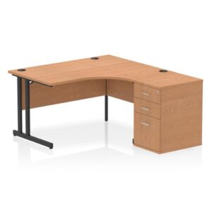 DS6410 | Impulse 1400mm Right Crescent Off Desk