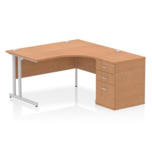 DS6414 | Impulse 1400mm Right Crescent Off Desk