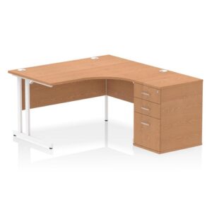 DS6416 | Impulse 1400mm Right Crescent Off Desk