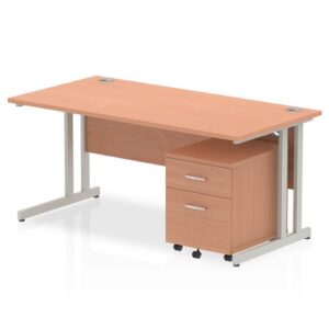DS6486 | Impulse 1600 x 800mm Straight Off Desk