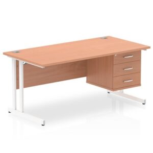 DS6490 | Impulse 1600 x 800mm Straight Off Desk