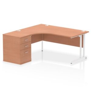 DS6599 | Impulse 1600mm Left Crescent Office Desk