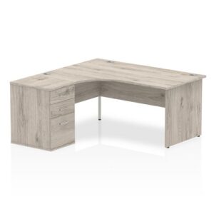 DS6603 | Impulse 1600mm Left Crescent Office Desk