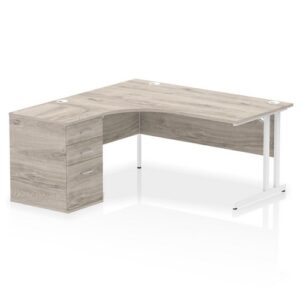 DS6607 | Impulse 1600mm Left Crescent Office Desk