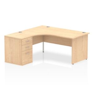 DS6611 | Impulse 1600mm Left Crescent Office Desk