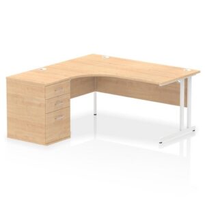 DS6615 | Impulse 1600mm Left Crescent Office Desk