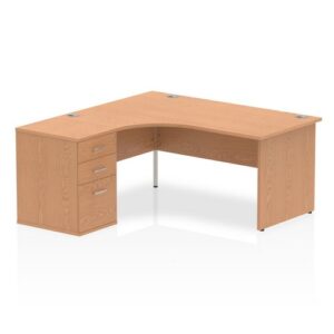 DS6618 | Impulse 1600mm Left Crescent Office Desk