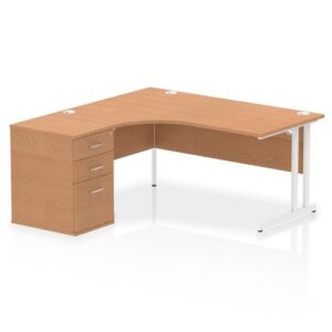 DS6622 | Impulse 1600mm Left Crescent Office Desk