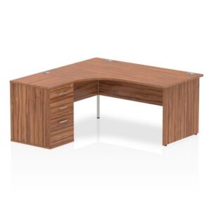 DS6626 | Impulse 1600mm Left Crescent Office Desk