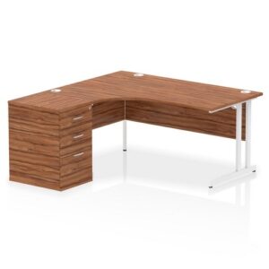 DS6630 | Impulse 1600mm Left Crescent Office Desk