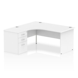 DS6634 | Impulse 1600mm Left Crescent Office Desk