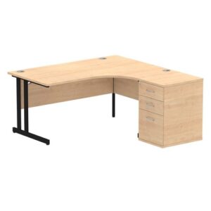 DS6661 | Impulse 1600mm Right Crescent Off Desk